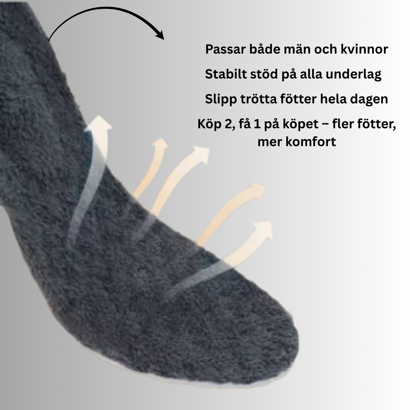 NordX 4D Vinterinlägg – Komfort, Värme och Stöd för Fötterna