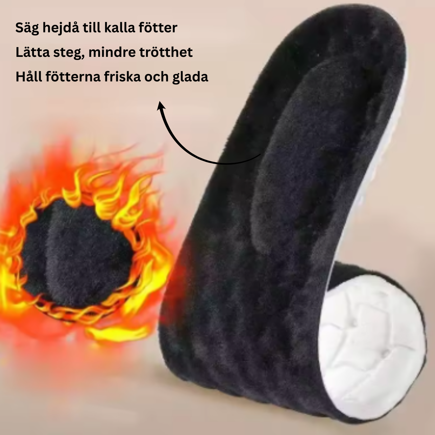 NordX 4D Vinterinlägg – Komfort, Värme och Stöd för Fötterna